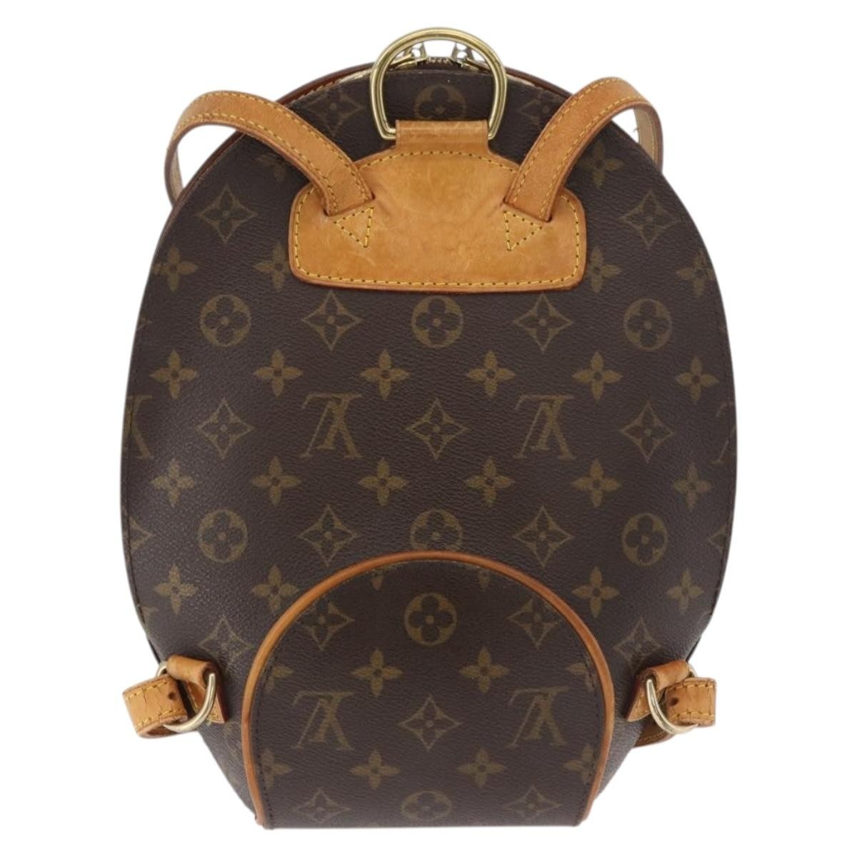 Louis Vuitton Ellipse Backpack Monogram Canvas Brown Canvas Backpack Bag ( )