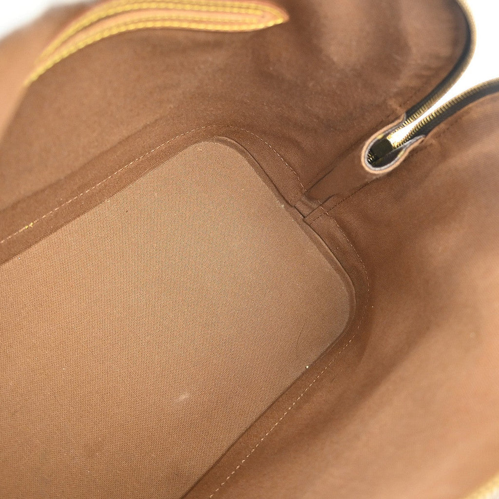 Louis Vuitton Alma Handbag Monogram Canvas Brown Canvas Handbag ( )