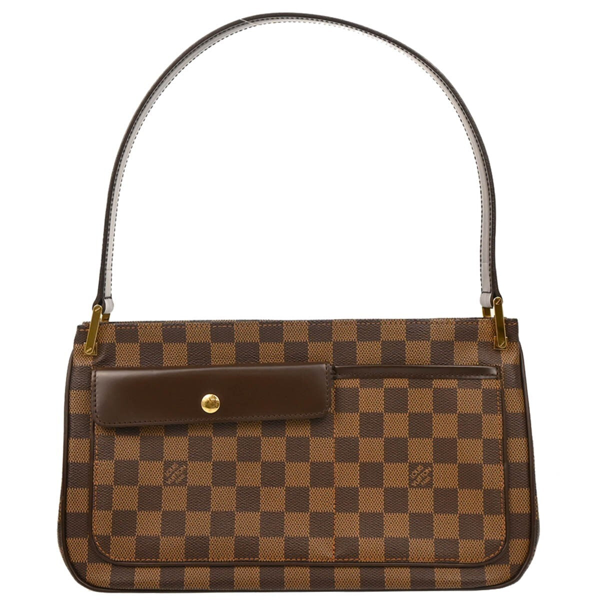 Louis Vuitton Aubagne Bag Damier Brown Canvas Handbag (Authentic  )