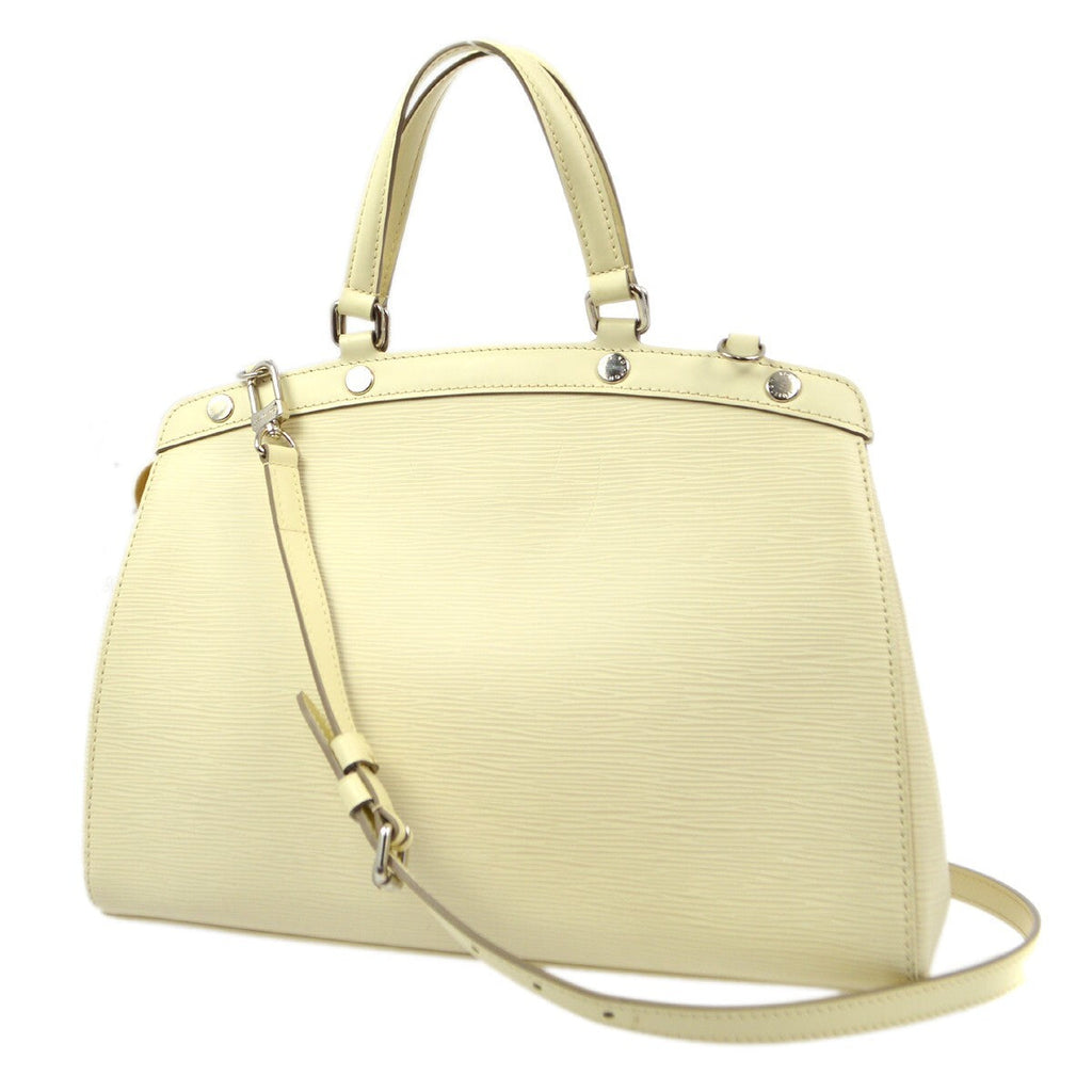 Louis Vuitton Brea Handbag Epi Leather Beige Leather Handbag (Authentic  )