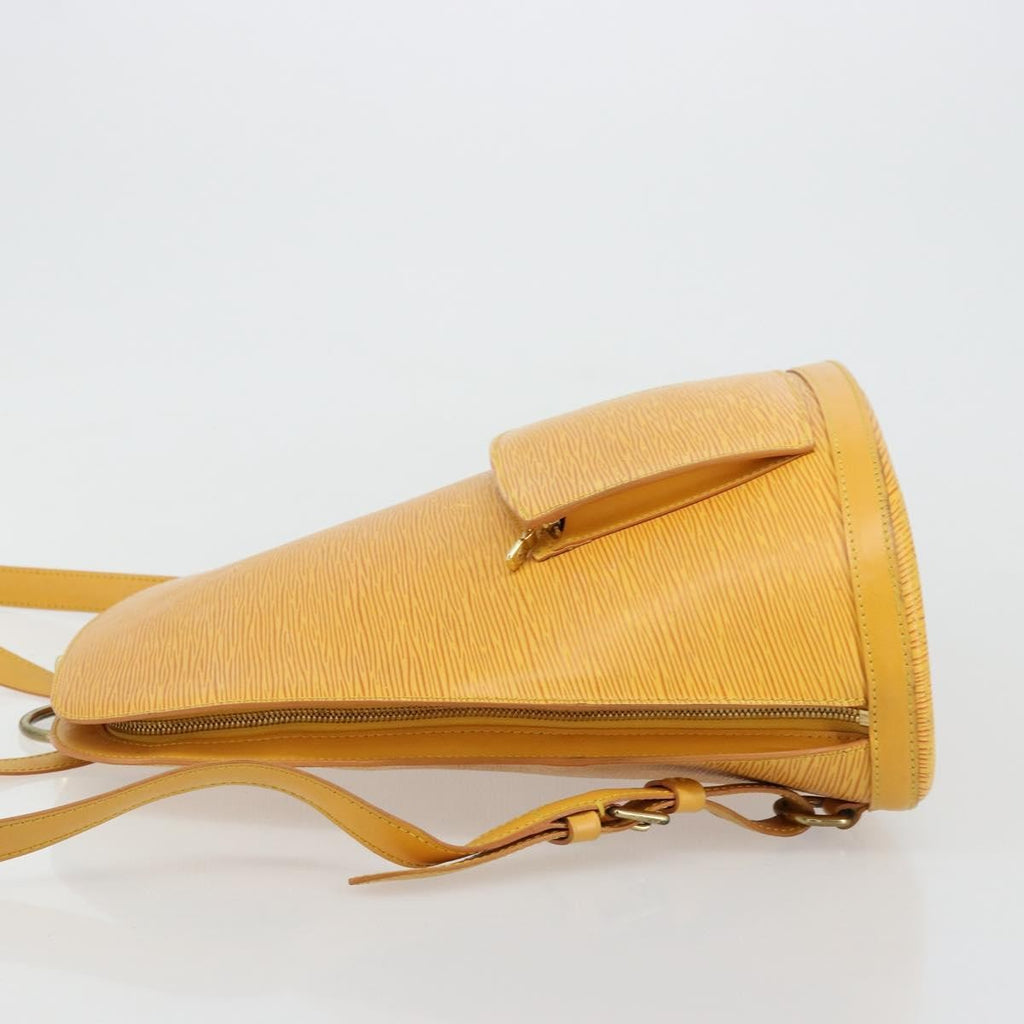 Louis Vuitton Gobelins Backpack Epi Leather Yellow Leather Backpack Bag ( )