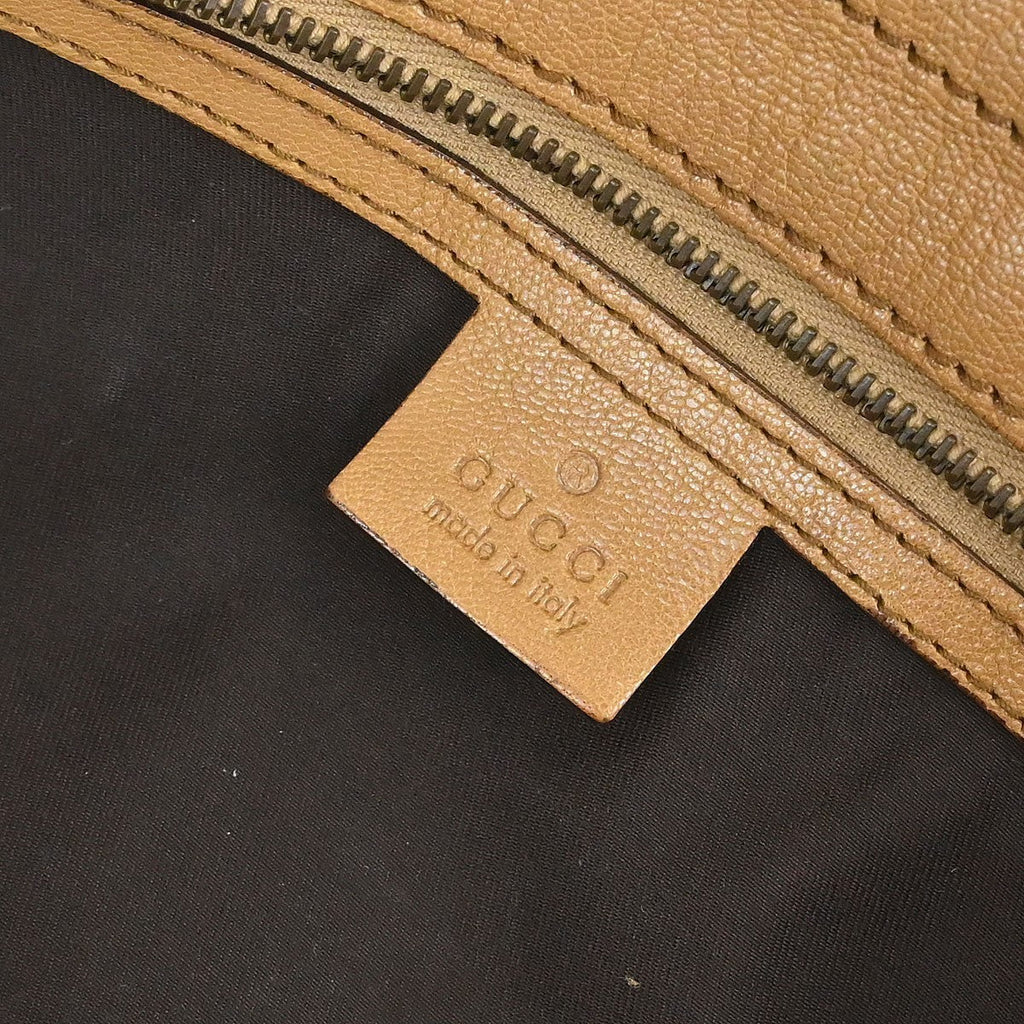 Gucci Blondie Satchel Leather Brown Leather Handbag (Authentic  )