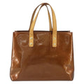 Louis Vuitton Reade Handbag Monogram Vernis Brown Patent_Leather Handbag (Authentic  )