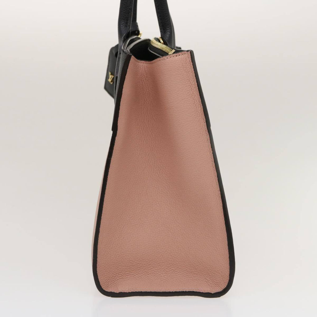 Louis Vuitton City Steamer Handbag Leather Pink Leather Bag (Authentic  )
