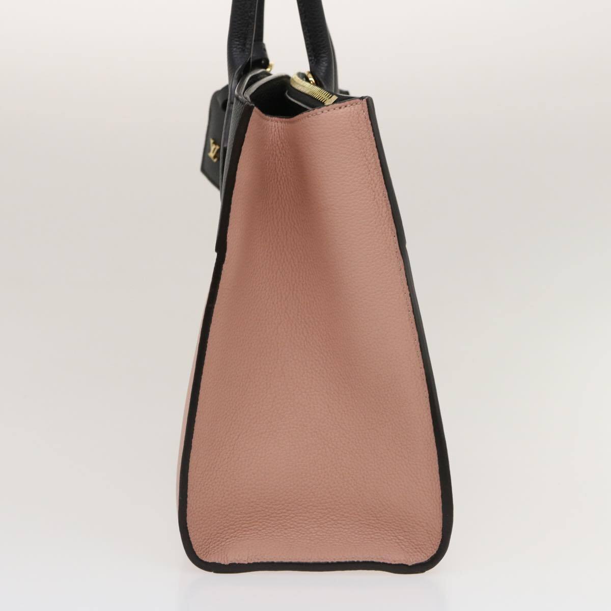 Louis Vuitton City Steamer Handbag Leather Pink Leather Bag (Authentic  )