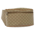 Celine Vintage Macadam Shoulder Bag Macadam Canva  Vinyl Beige Pvc,Canvas Backpack Bag ( )