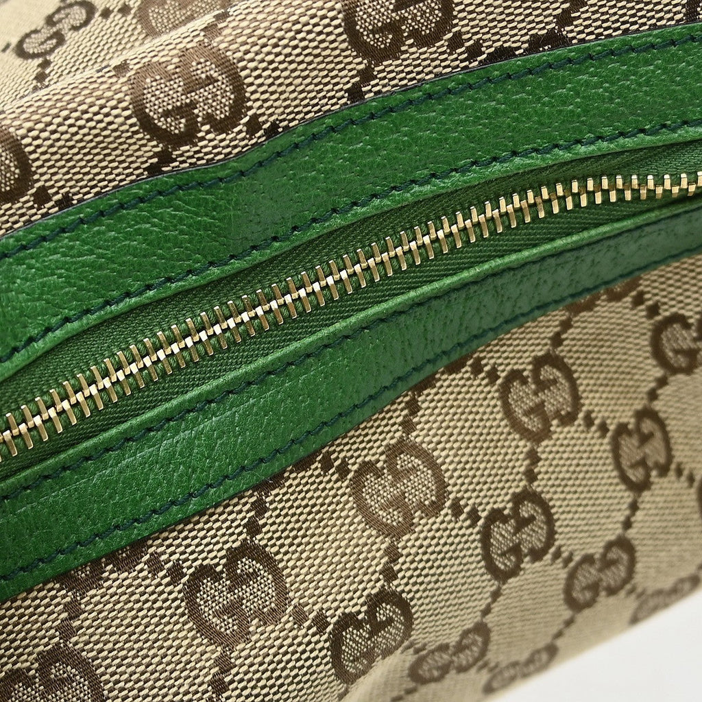 Gucci Bamboo Ring Hobo Guccissima Leather Multicolour Canvas Handbag ( )