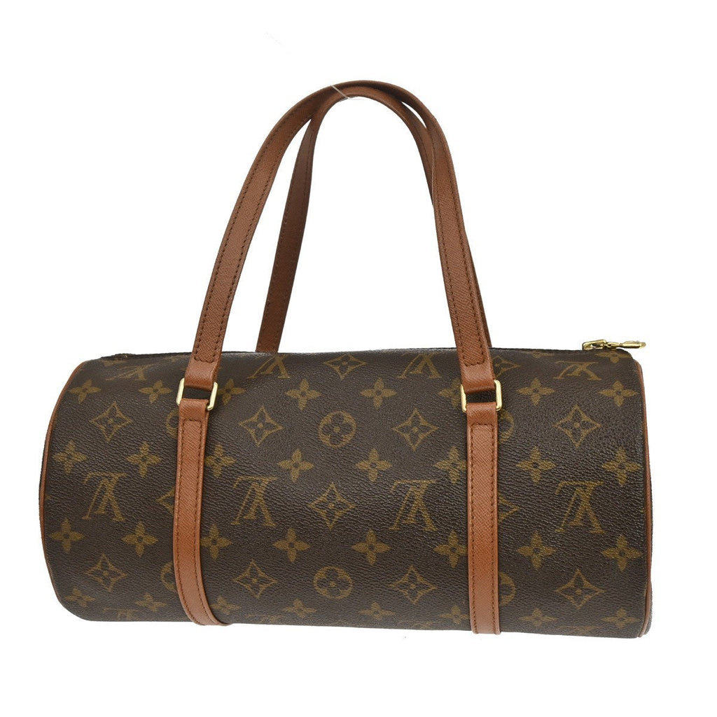 Louis Vuitton Papillon Handbag Monogram Canvas Brown Canvas Handbag ( )