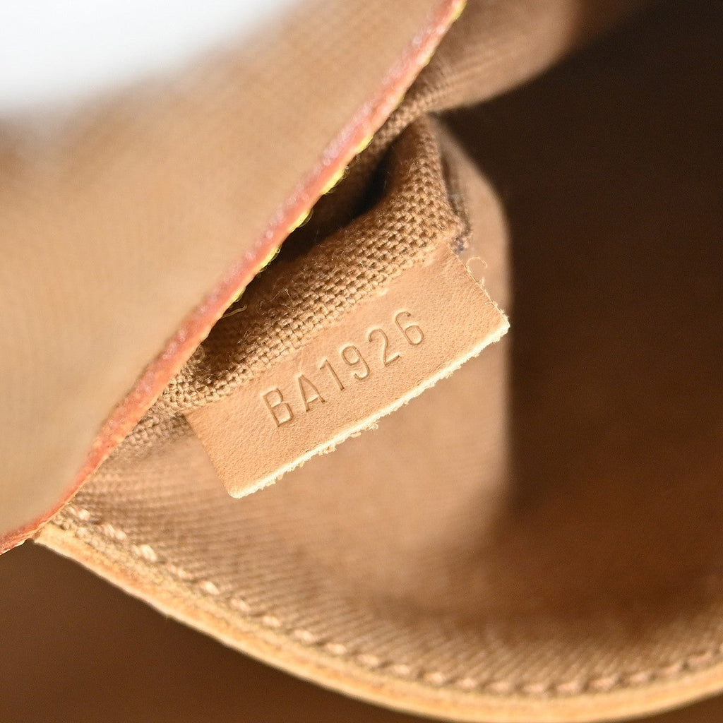 Louis Vuitton Alma Handbag Monogram Canvas Brown Canvas Handbag ( )