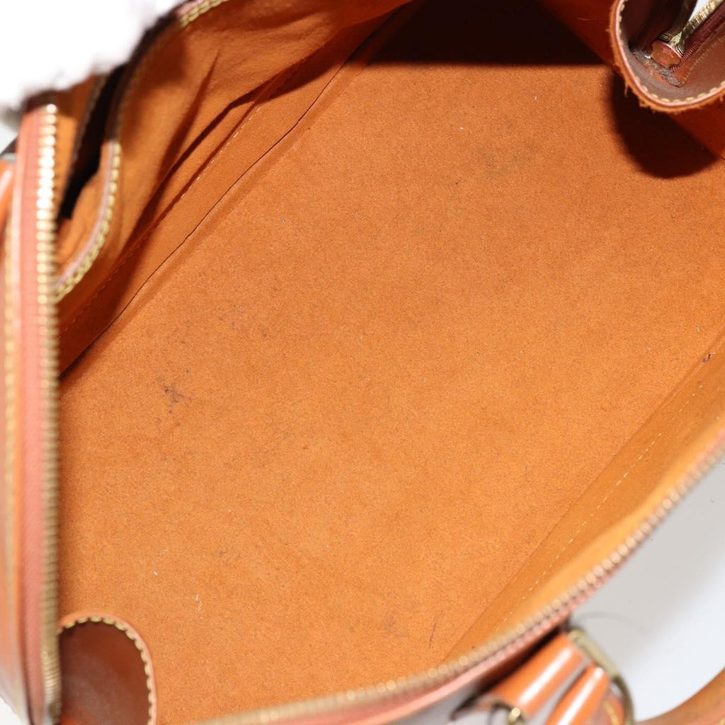 Louis Vuitton Alma Handbag Epi Leather Brown Leather Handbag ( )