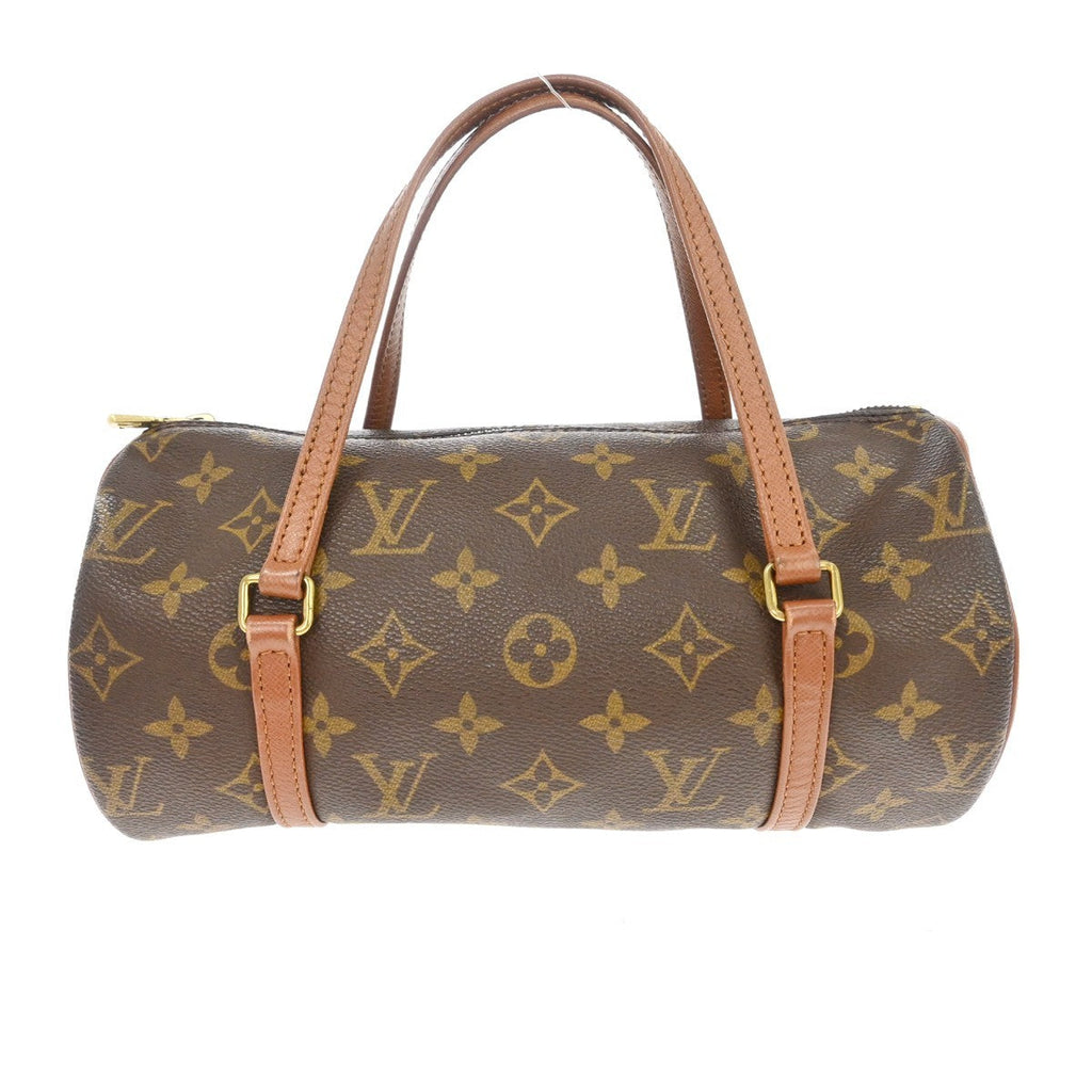 Louis Vuitton Papillon Handbag Monogram Canvas Brown Canvas Handbag ( )