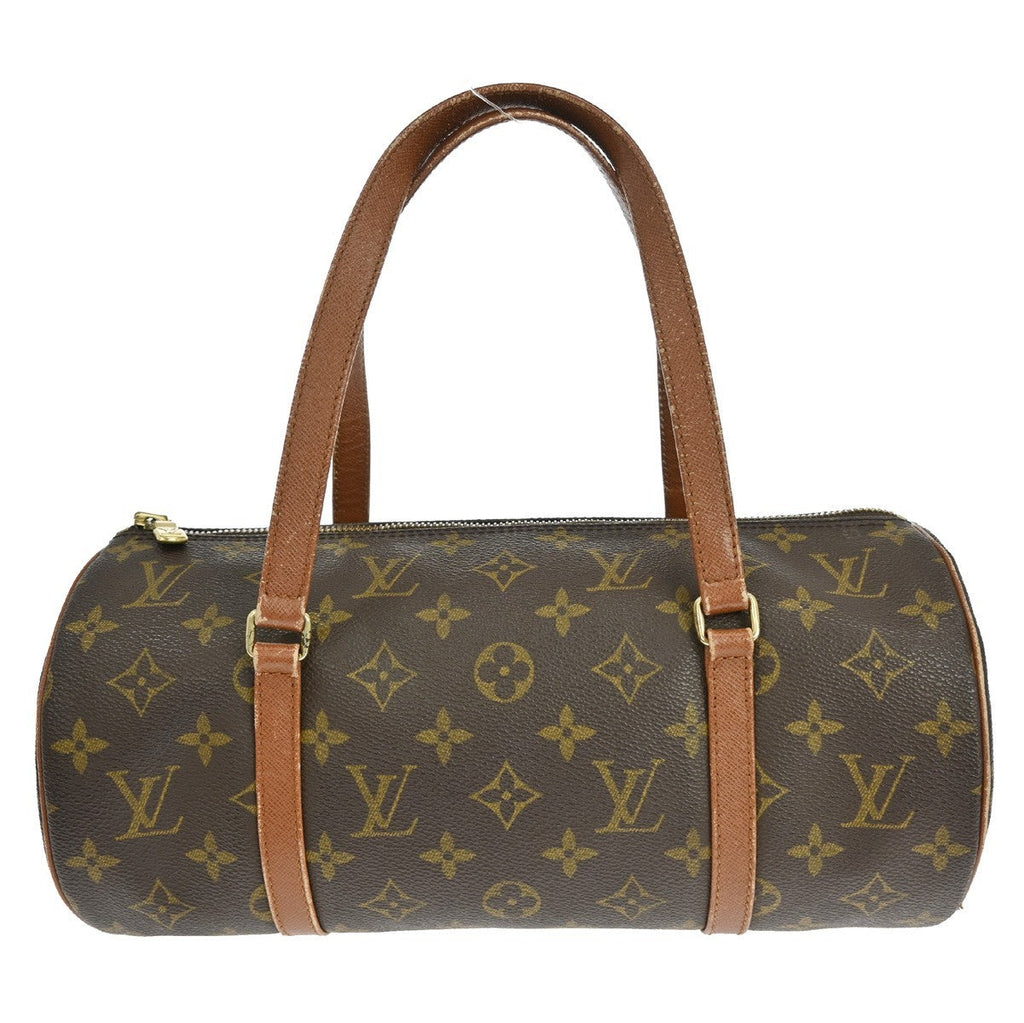 Louis Vuitton Papillon Handbag Monogram Canvas Brown Canvas Handbag ( )