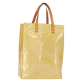 Louis Vuitton Reade Handbag Monogram Vernis Beige Patent_Leather Handbag (Authentic  )