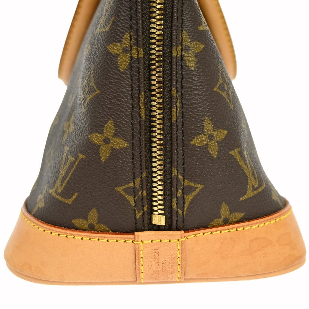 Louis Vuitton Alma Handbag Monogram Canvas Brown Canvas Handbag ( )