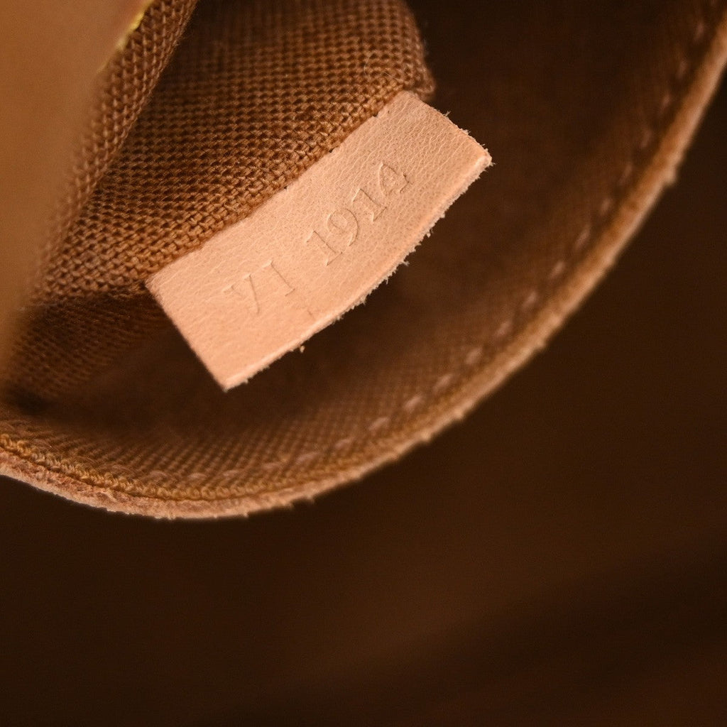 Louis Vuitton Alma Handbag Monogram Canvas Brown Canvas Handbag ( )