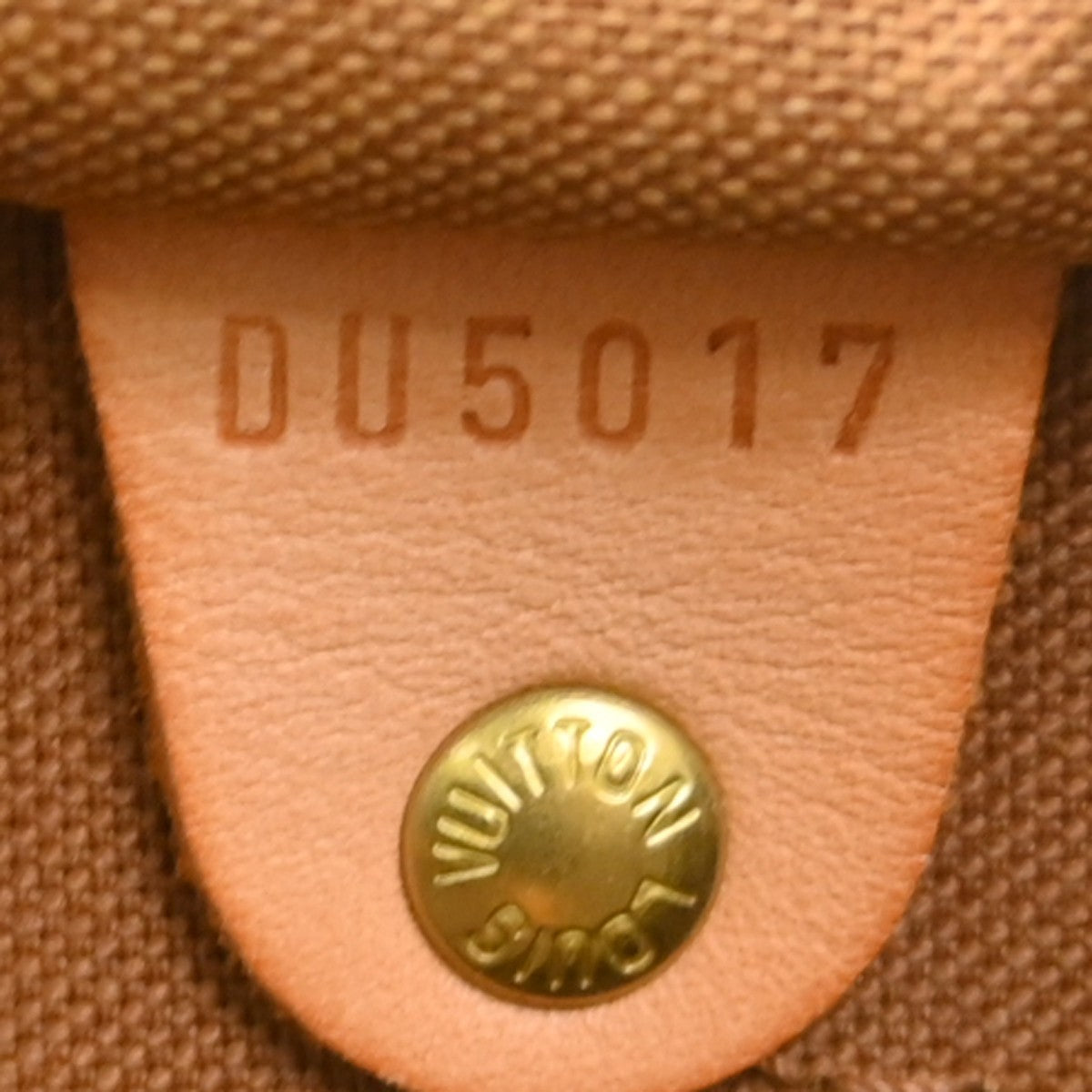 Louis Vuitton Speedy Handbag Monogram Canvas Brown Canvas Handbag ( )