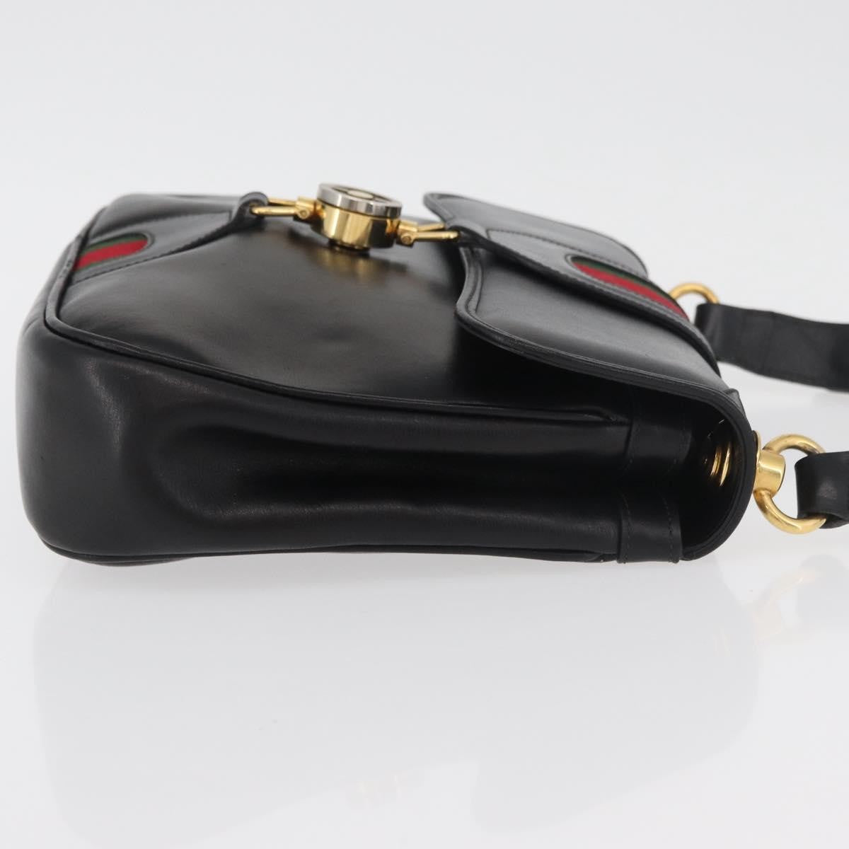 Gucci Sherry Line Shoulder Bag Leather Multicolour Leather Handbag ( )