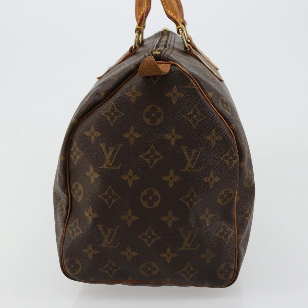 Louis Vuitton Speedy Handbag Monogram Canvas Brown Canvas Handbag ( )