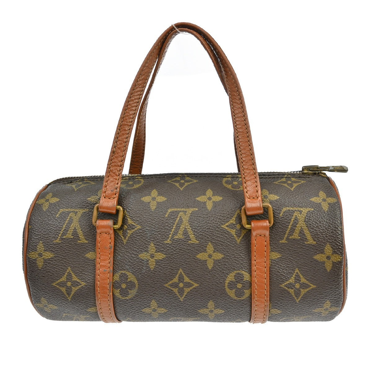 Louis Vuitton Papillon Handbag Monogram Canvas Brown Canvas Handbag ( )