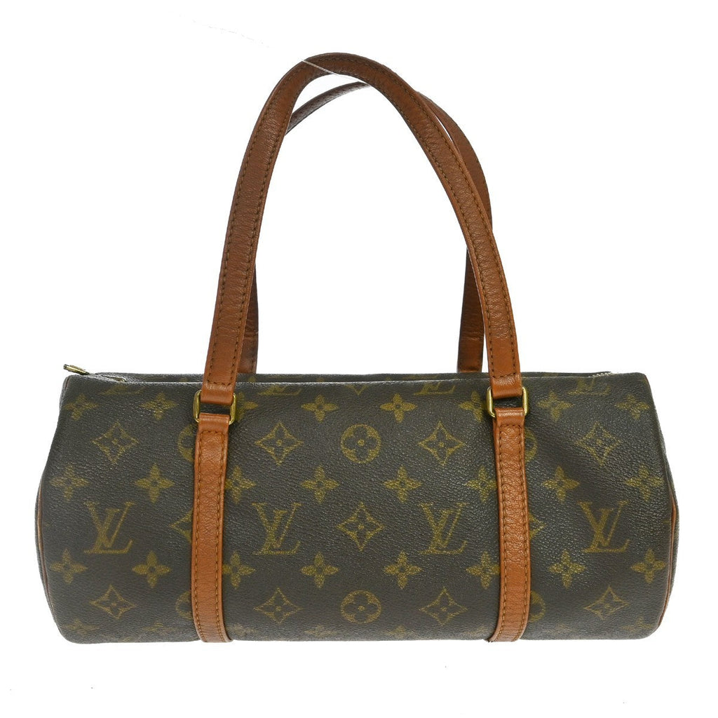 Louis Vuitton Papillon Handbag Monogram Canvas Brown Canvas Handbag ( )