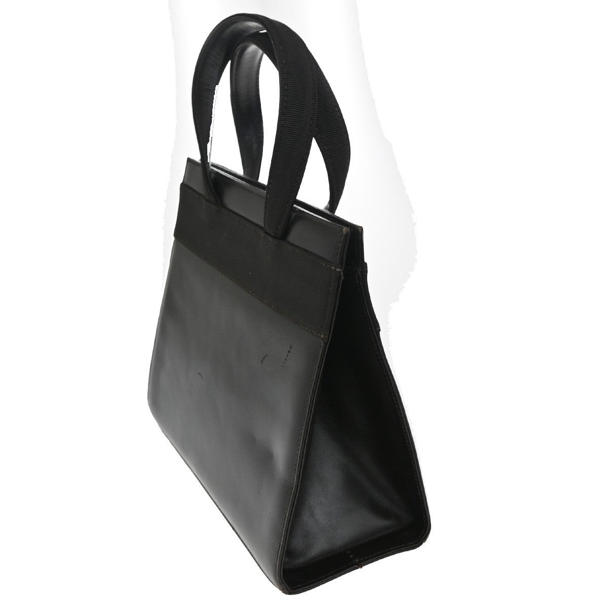 Salvatore Ferragamo Convertible Vara Bow Tote Leather Brown Leather Handbag (Authentic  )