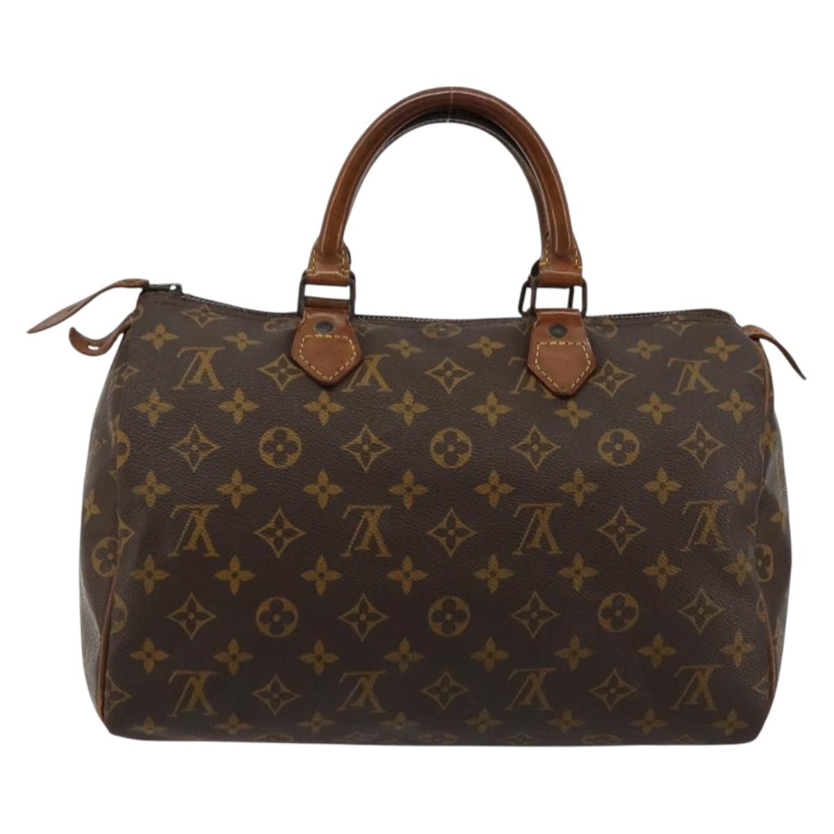 Louis Vuitton Speedy Handbag Monogram Canvas Multicolour Canvas Handbag ( )