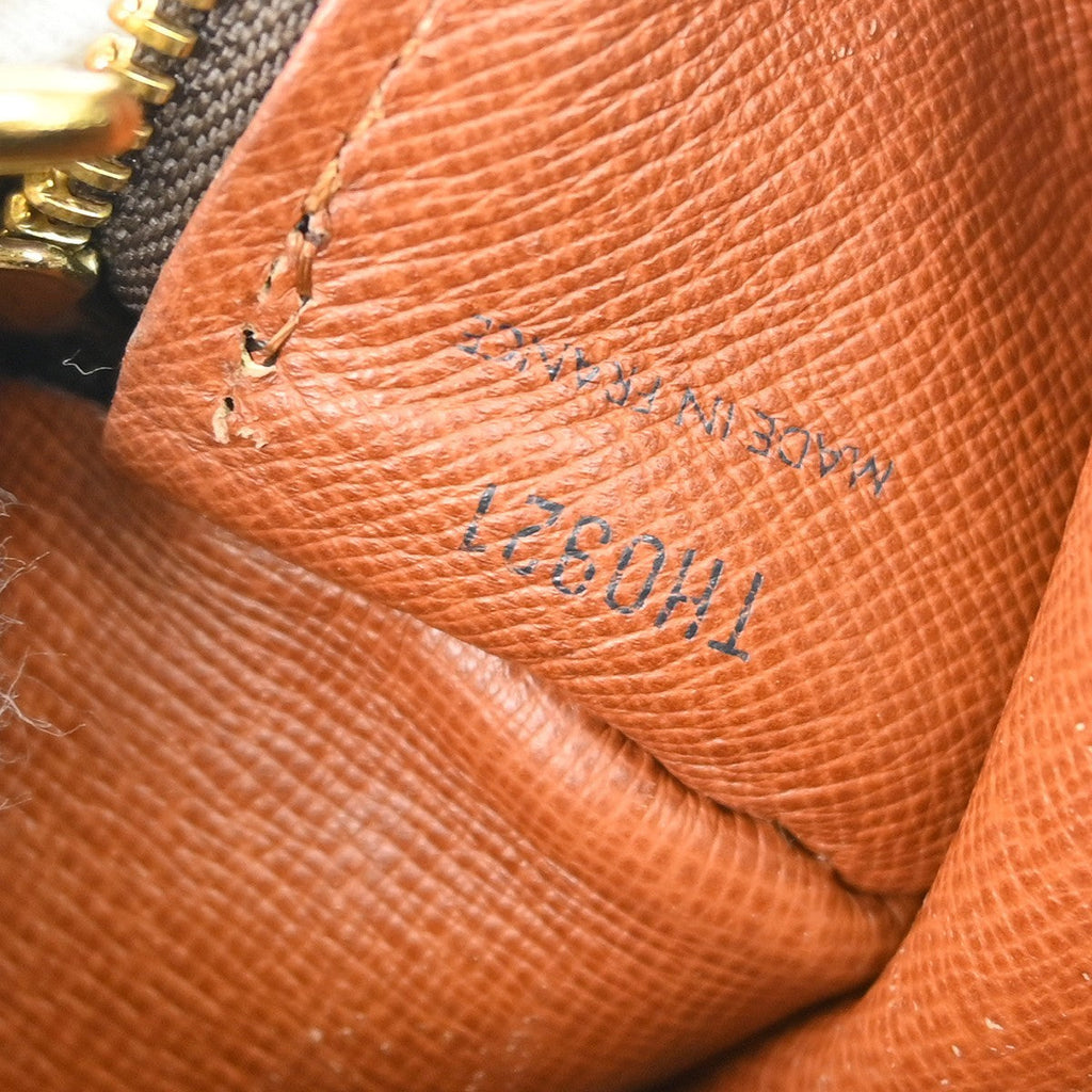 Louis Vuitton Papillon Handbag Monogram Canvas Brown Canvas Handbag ( )