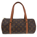 Louis Vuitton Papillon Handbag Monogram Canvas Brown Canvas Handbag ( )
