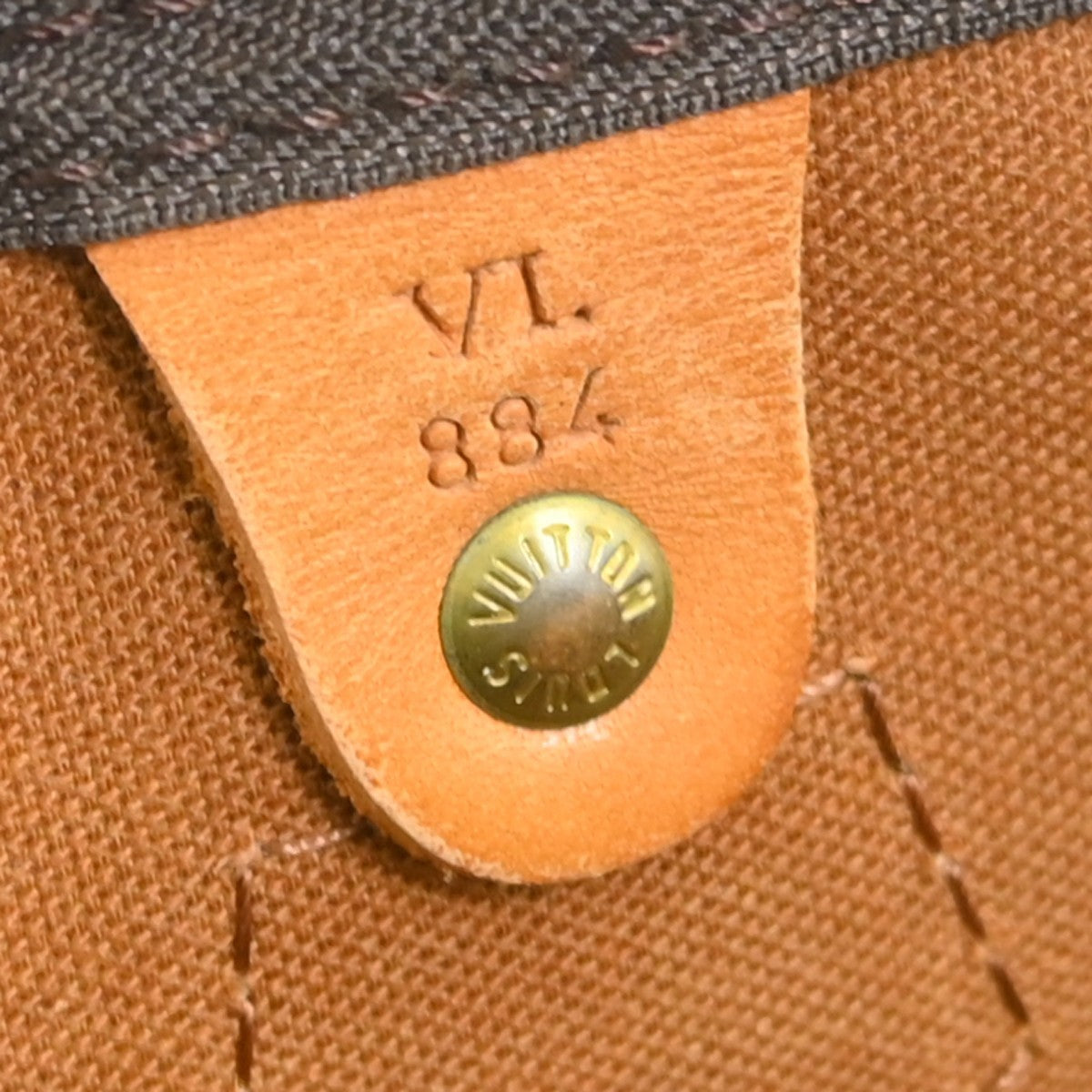 Louis Vuitton Speedy Handbag Monogram Canvas Brown Canvas Handbag ( )
