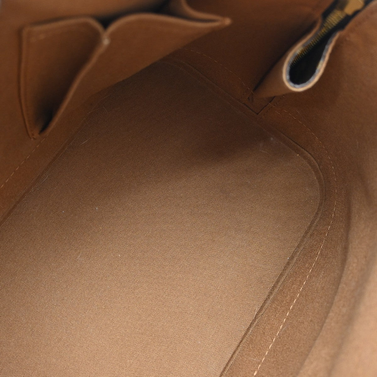 Louis Vuitton Alma Handbag Monogram Canvas Brown Canvas Handbag ( )