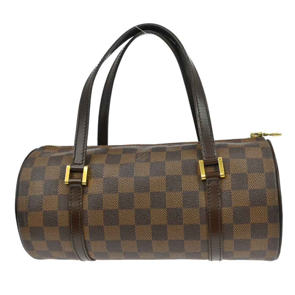 Louis Vuitton Papillon Handbag Damier Brown Canvas Handbag ( )