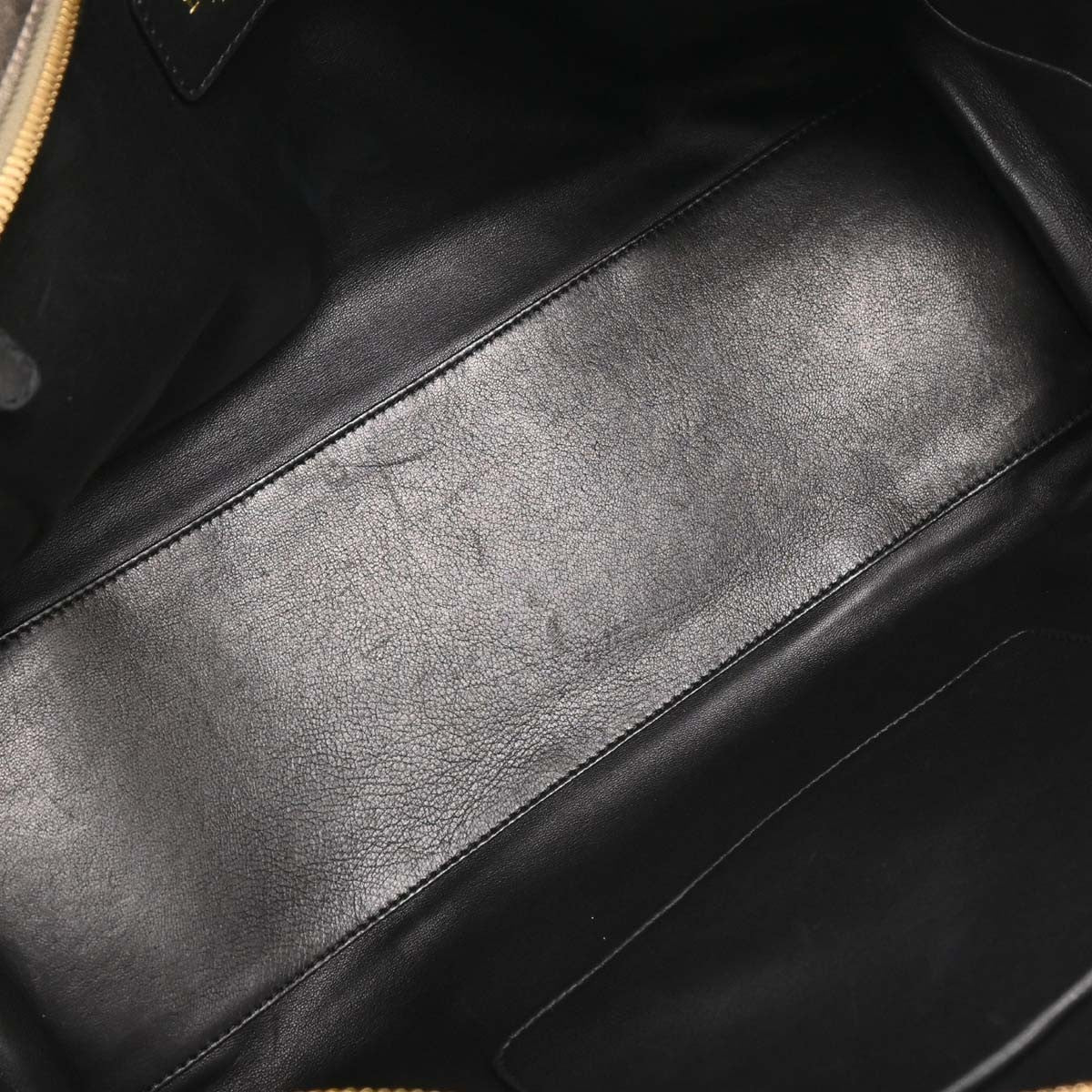 Loewe Amazona Bag Leather Gold Leather Handbag (Authentic  )