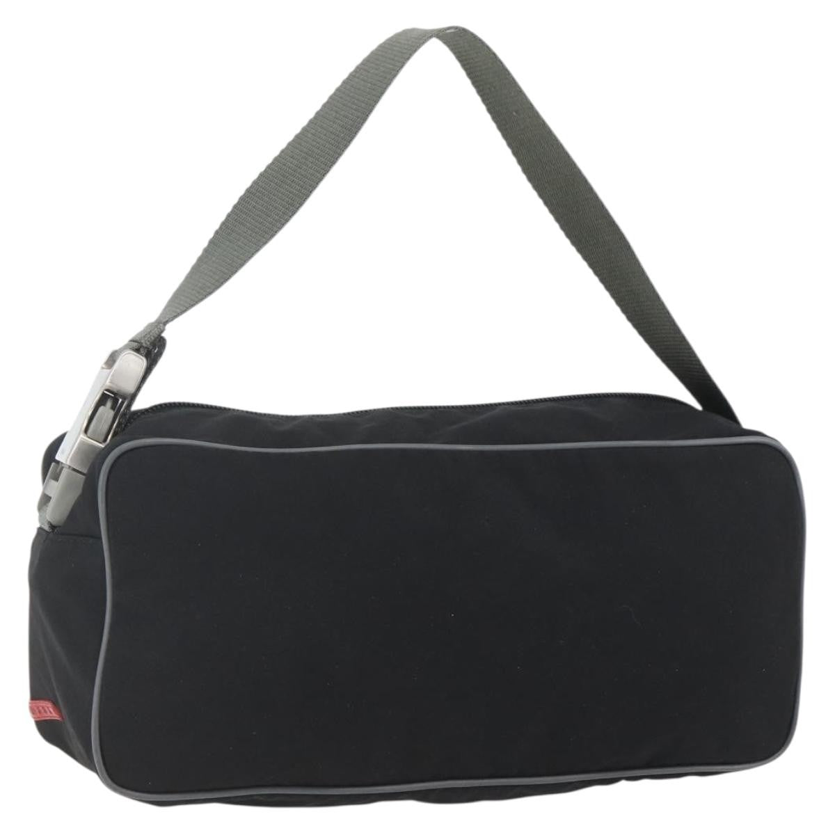 Prada Sport Handbag Nylon Black Nylon Handbag (Authentic  )
