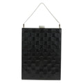 Louis Vuitton Saint Ange Handbag Damier Vernis Black Patent_Leather Handbag (Authentic  )
