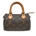 Louis Vuitton Speedy Bandouliere Nm Bag Monogram Canvas Brown Canvas Handbag ( )