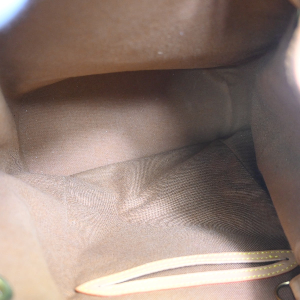 Louis Vuitton Vintage Montsouris Backpack Monogram Canvas Brown Canvas Backpack Bag ( )