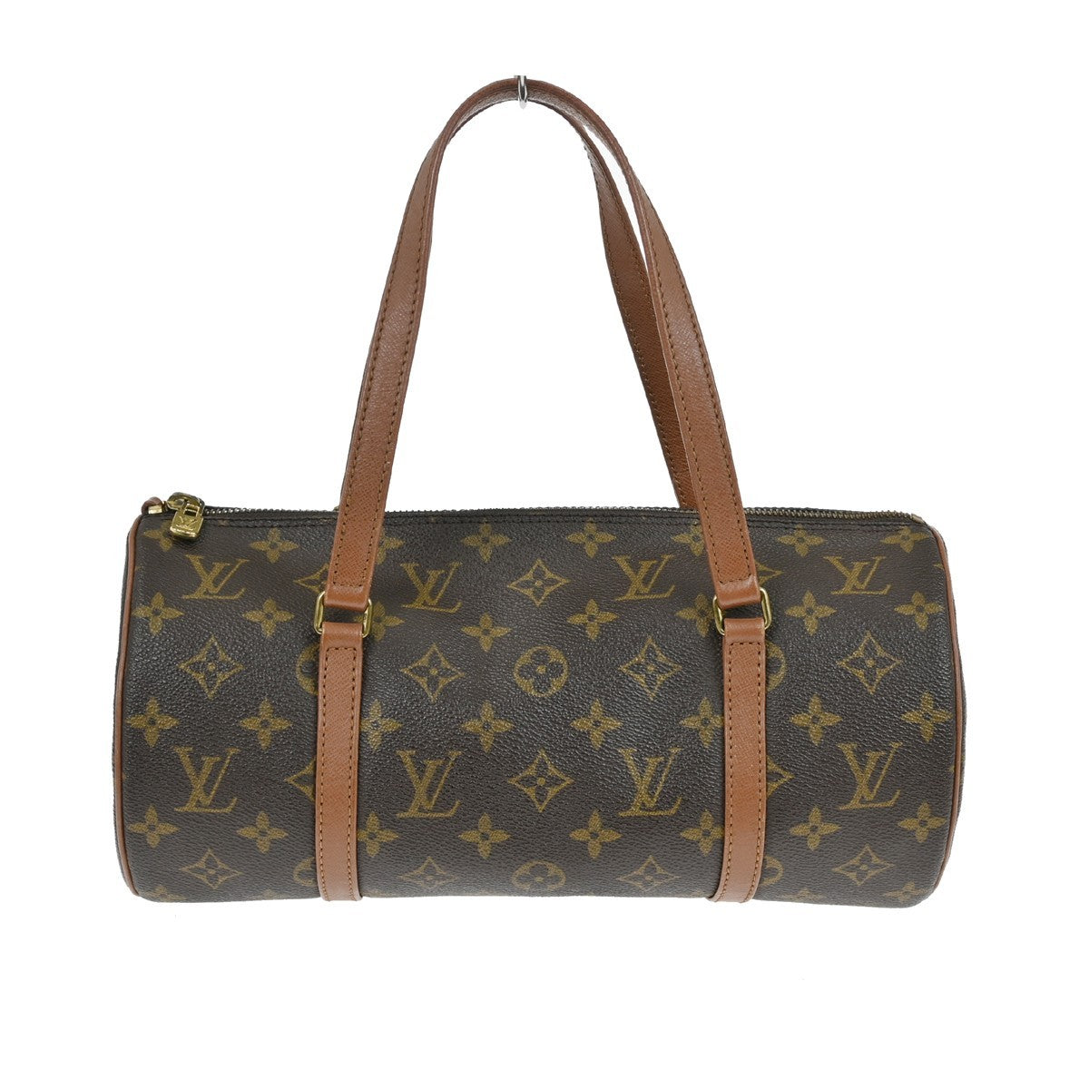 Louis Vuitton Papillon Handbag Monogram Canvas Brown Canvas Handbag ( )