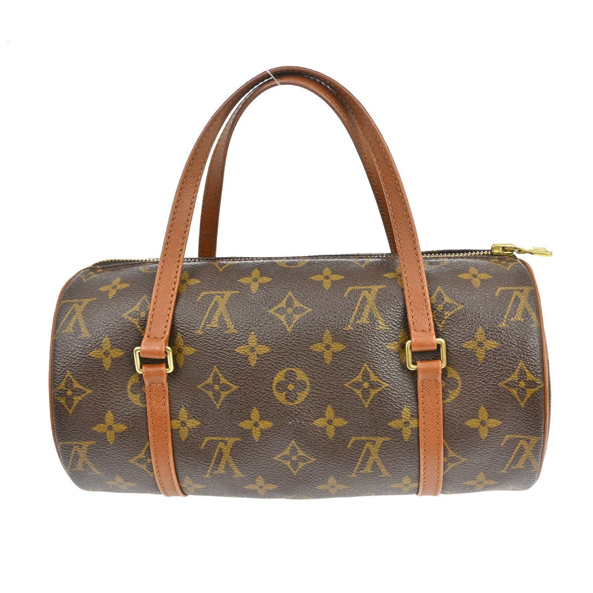 Louis Vuitton Papillon Handbag Monogram Canvas Brown Canvas Handbag ( )
