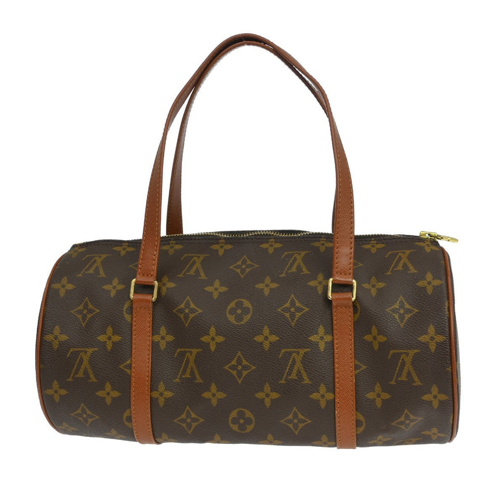 Louis Vuitton Papillon Handbag Monogram Canvas Brown Canvas Handbag ( )