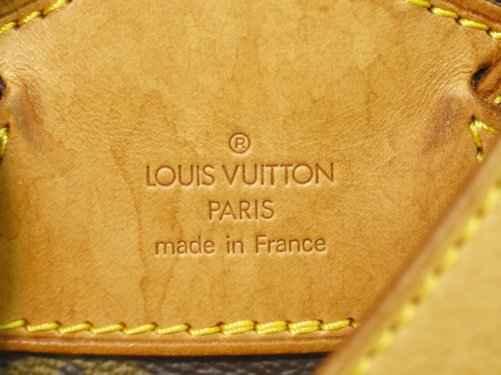 Louis Vuitton Vintage Montsouris Backpack Monogram Canvas Brown Canvas Backpack Bag (Authentic  )