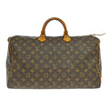 Louis Vuitton Speedy Handbag Monogram Canvas Brown Canvas Handbag ( )