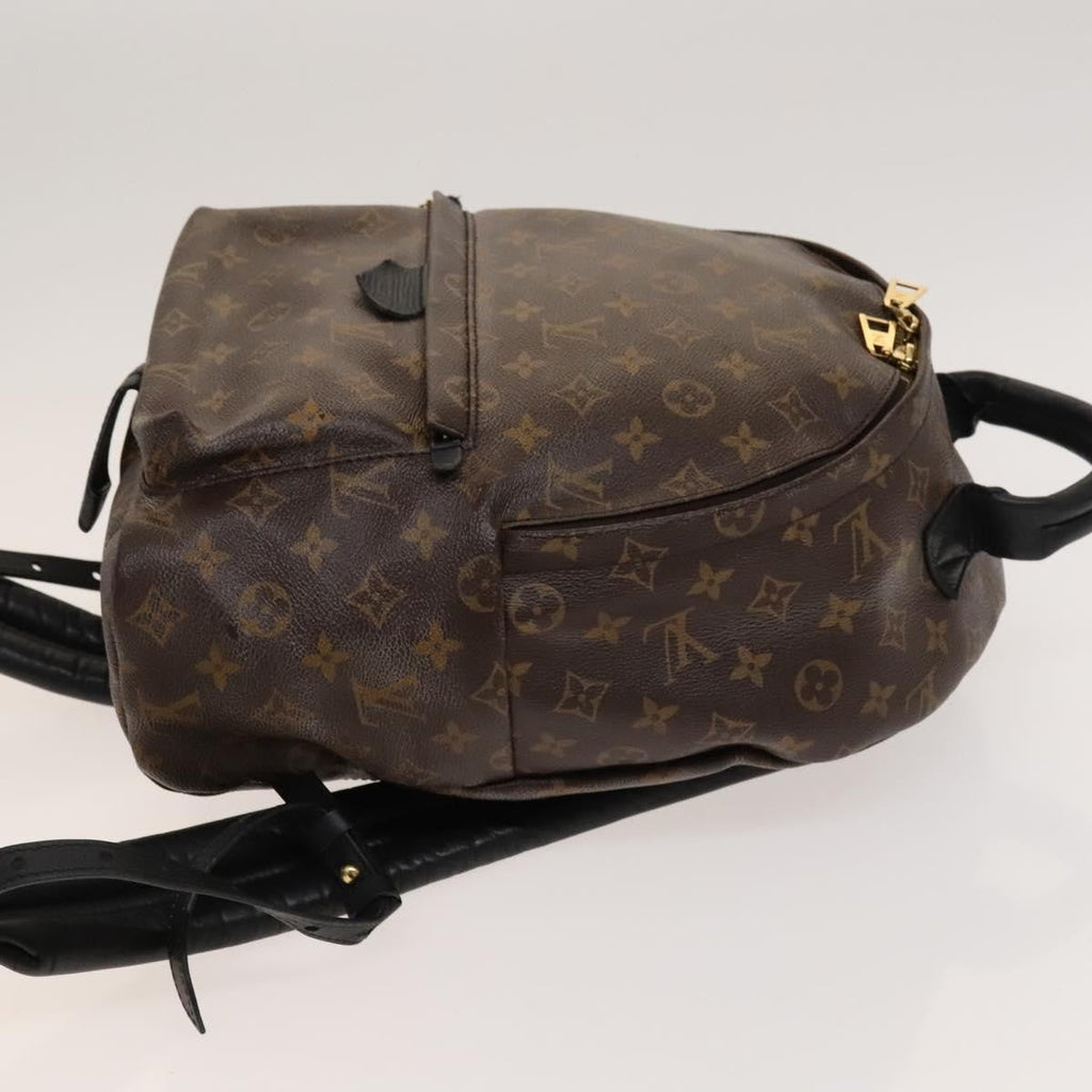 Louis Vuitton Palm Springs Backpack Monogram Canvas Brown Canvas Backpack Bag (Authentic  )