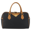 Saint Laurent Vintage Handbag Canvas Black Canvas Handbag (Authentic  )