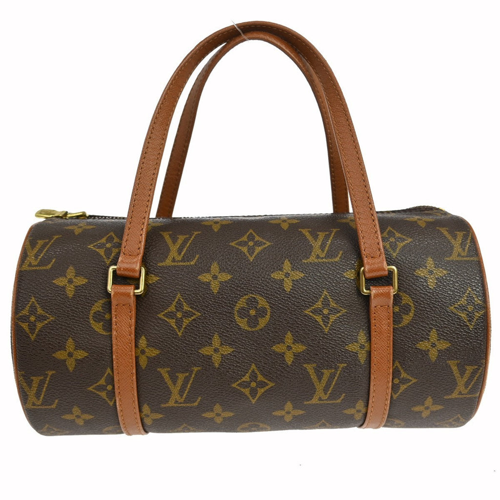 Louis Vuitton Papillon Handbag Monogram Canvas Brown Canvas Handbag ( )