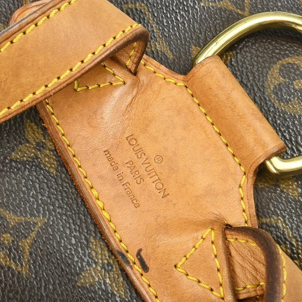 Louis Vuitton Vintage Montsouris Backpack Monogram Canvas Brown Canvas Backpack Bag ( )