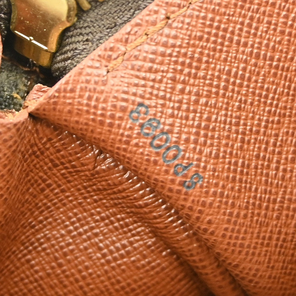 Louis Vuitton Papillon Handbag Monogram Canvas Brown Canvas Handbag ( )