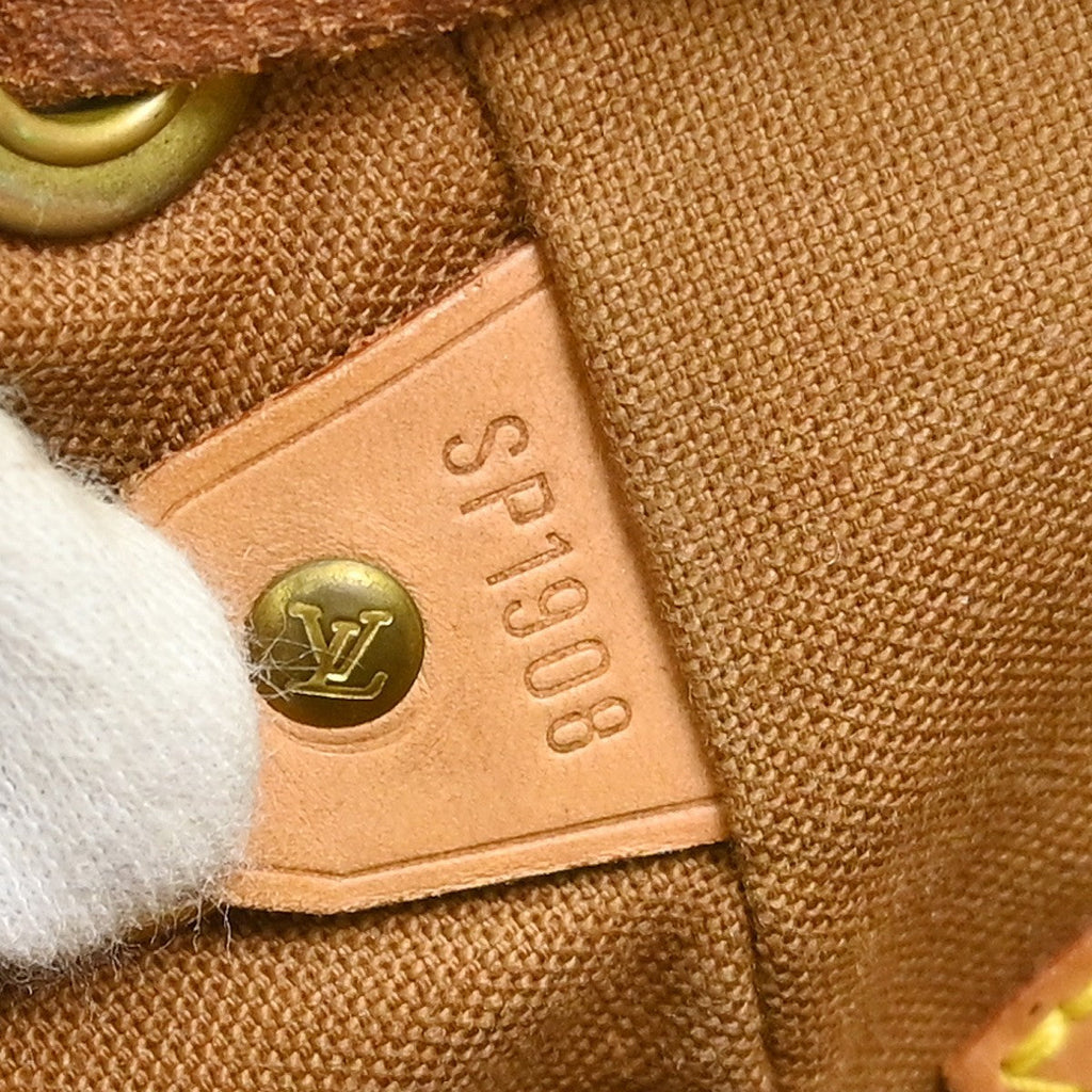 Louis Vuitton Montsouris Backpack Monogram Canvas Brown Canvas Backpack Bag ( )