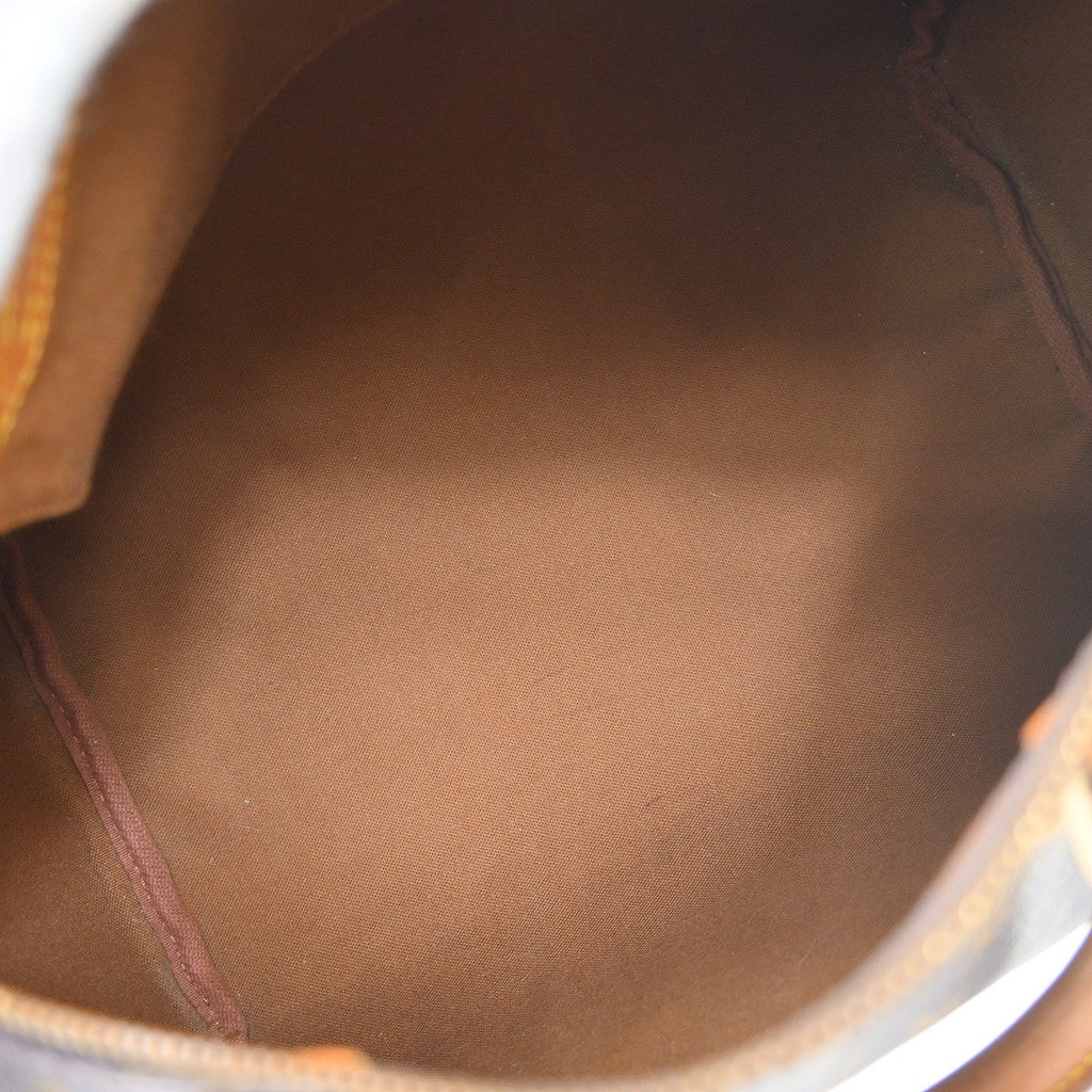 Louis Vuitton Speedy Handbag Monogram Canvas Brown Canvas Handbag ( )
