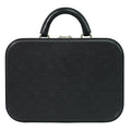 Louis Vuitton Valisette Handbag Monogram Glace Leather Black Patent_Leather Handbag (Authentic  )