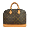 Louis Vuitton Alma Handbag Monogram Canvas Brown Canvas Handbag ( )